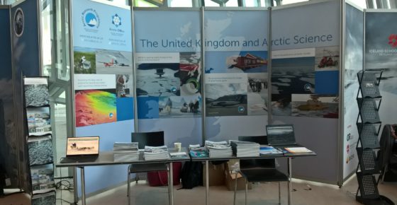 UK Arctic Science stand