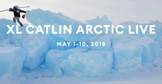 XL Catlin Arctic Live 2018 banner