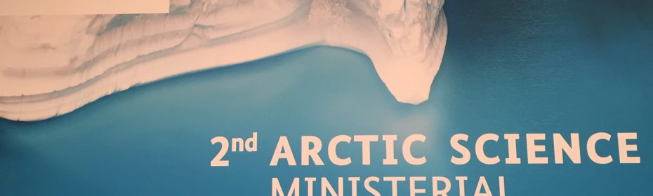 2nd Arctic Science Ministerial poster