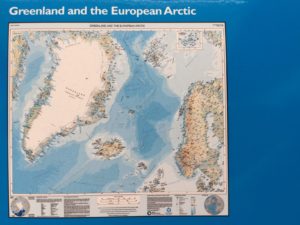 Arctic map - Greenland and the European Arctic