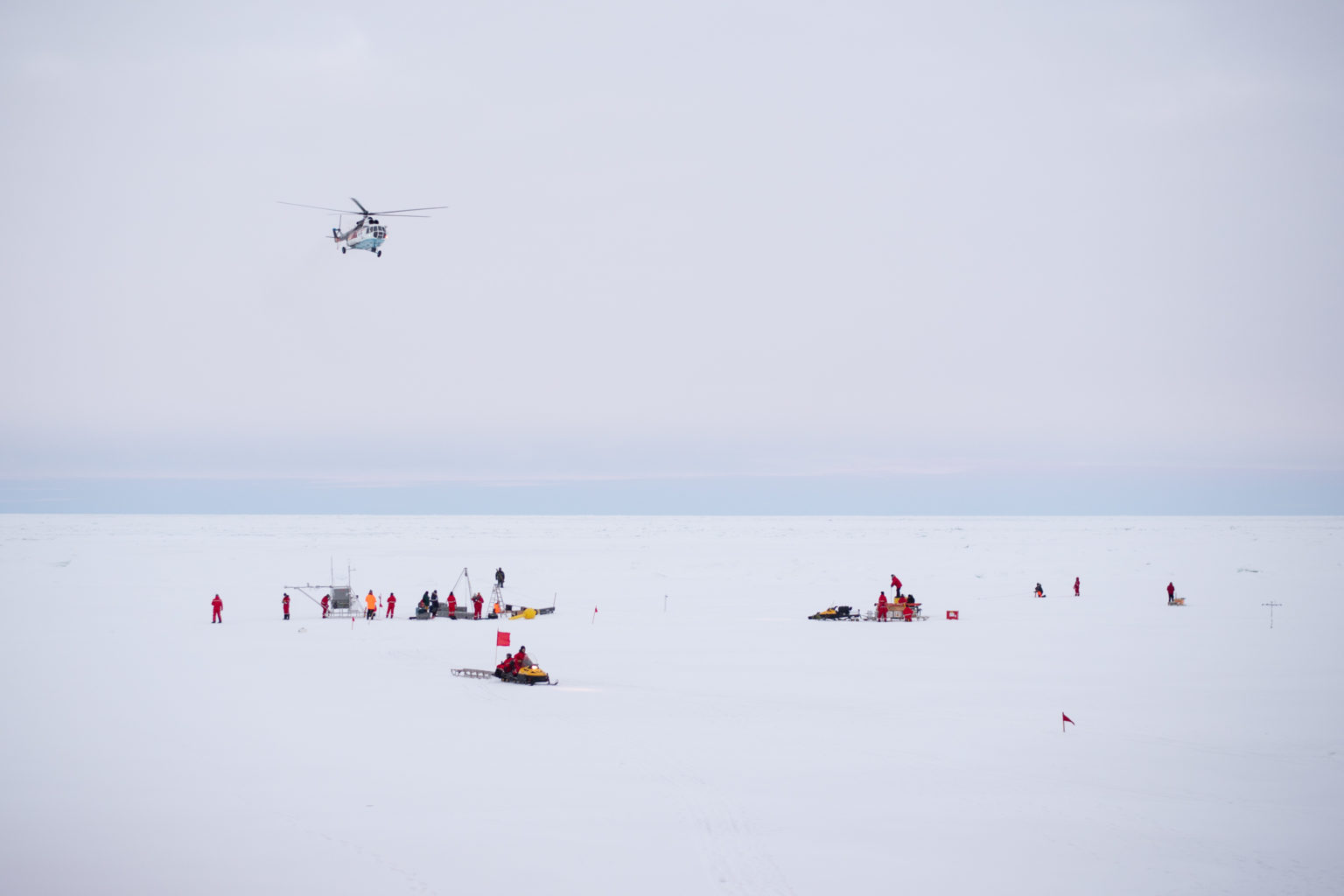 Learning on the Job UK graduate students join the largest Arctic