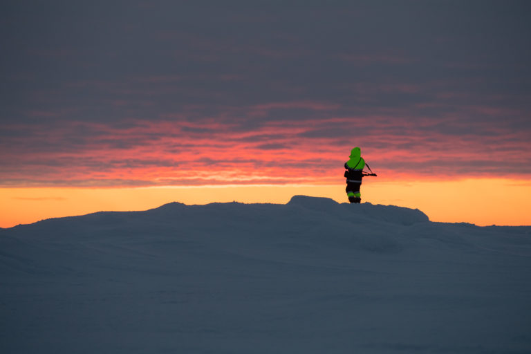 Learning on the Job UK graduate students join the largest Arctic