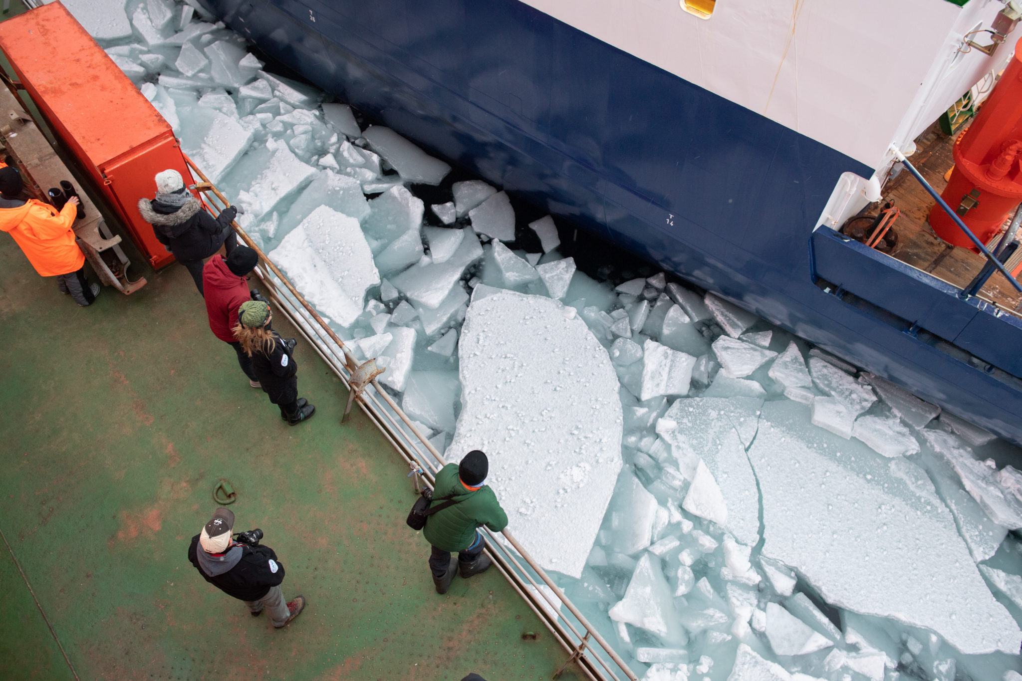 Learning on the Job UK graduate students join the largest Arctic